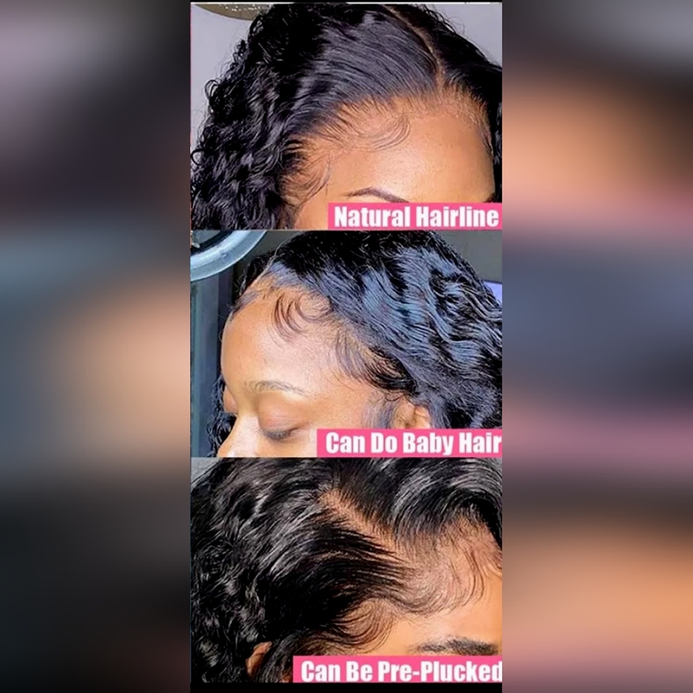 Human Hair Lace Wig - Picture 2 of 8